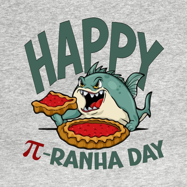 Happy Pi-ranha Day by JFE Designs